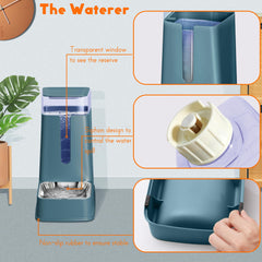 Hipidog 1-gallon capacity dispenser suitable for outdoor use
