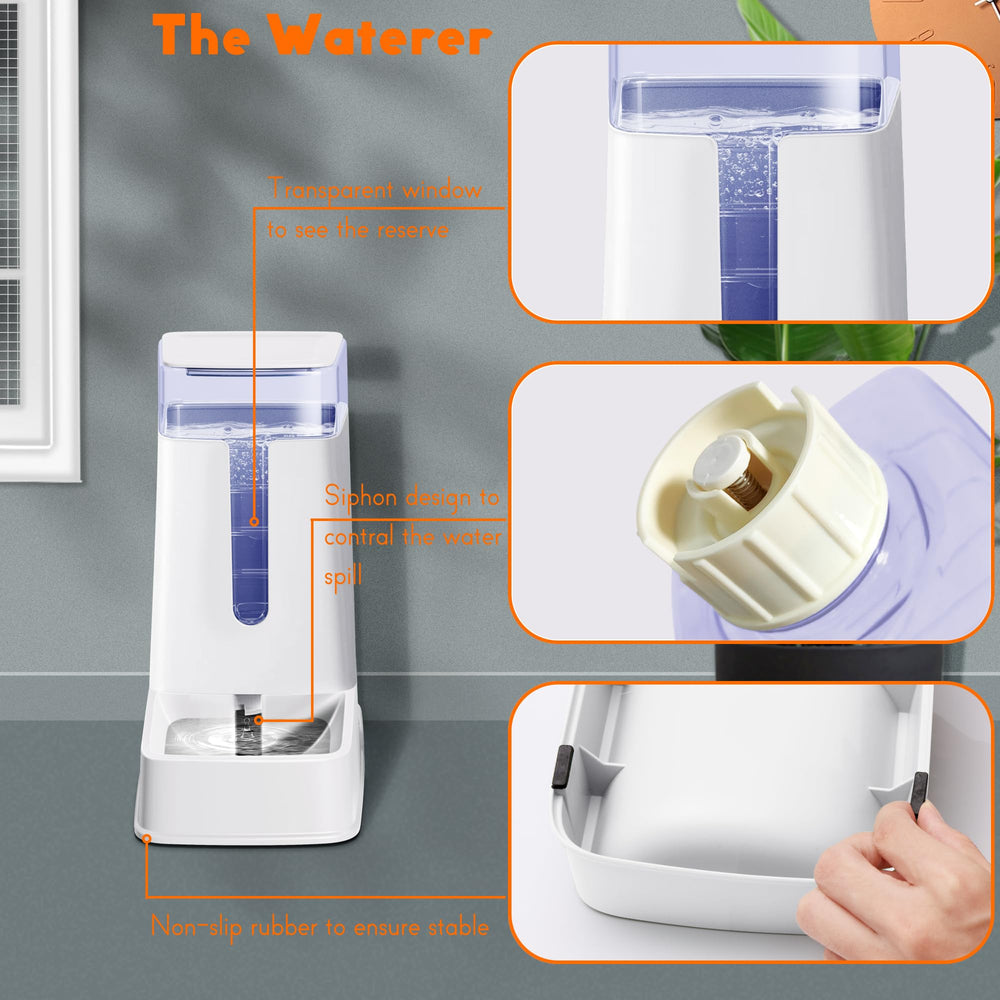 Hipidog siphon water leak prevention feature in the water dispenser.