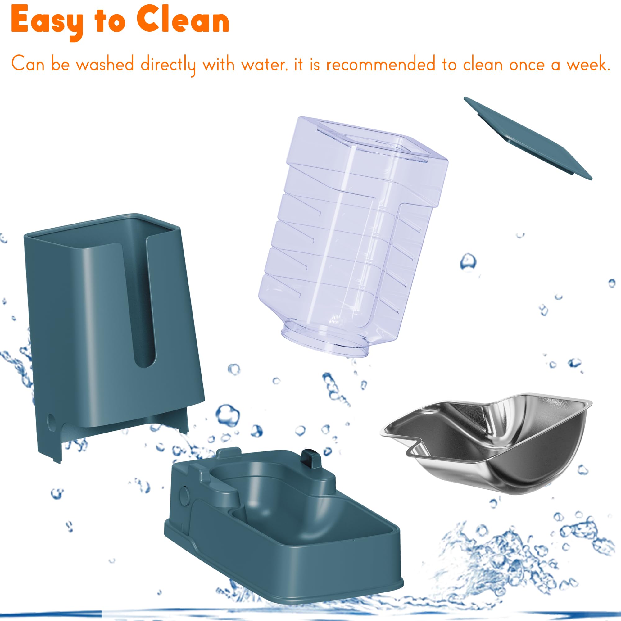 Hipidog siphon water system prevents leaks during use