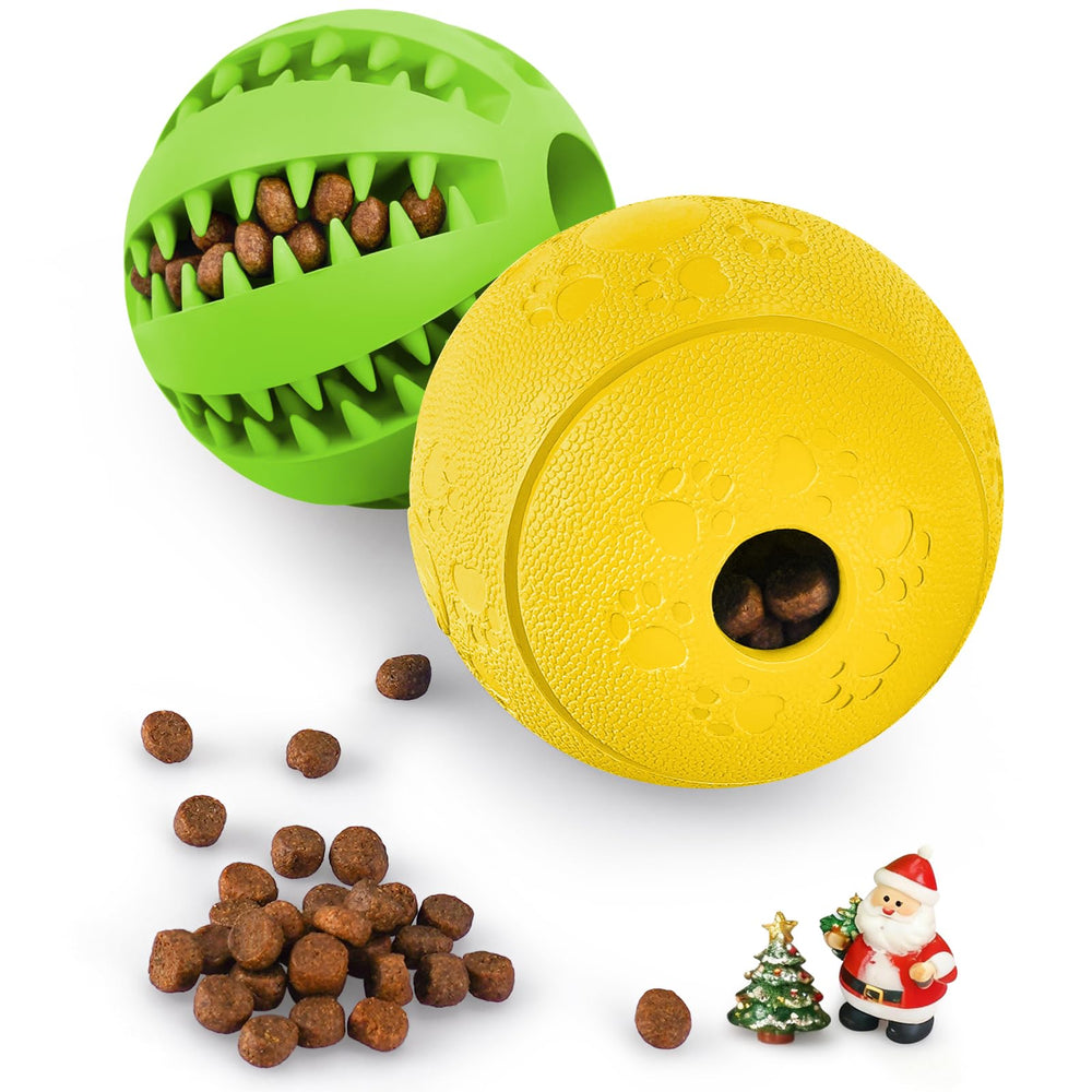 HIPPIH green puzzle ball close-up for teething and treat-dispensing play.