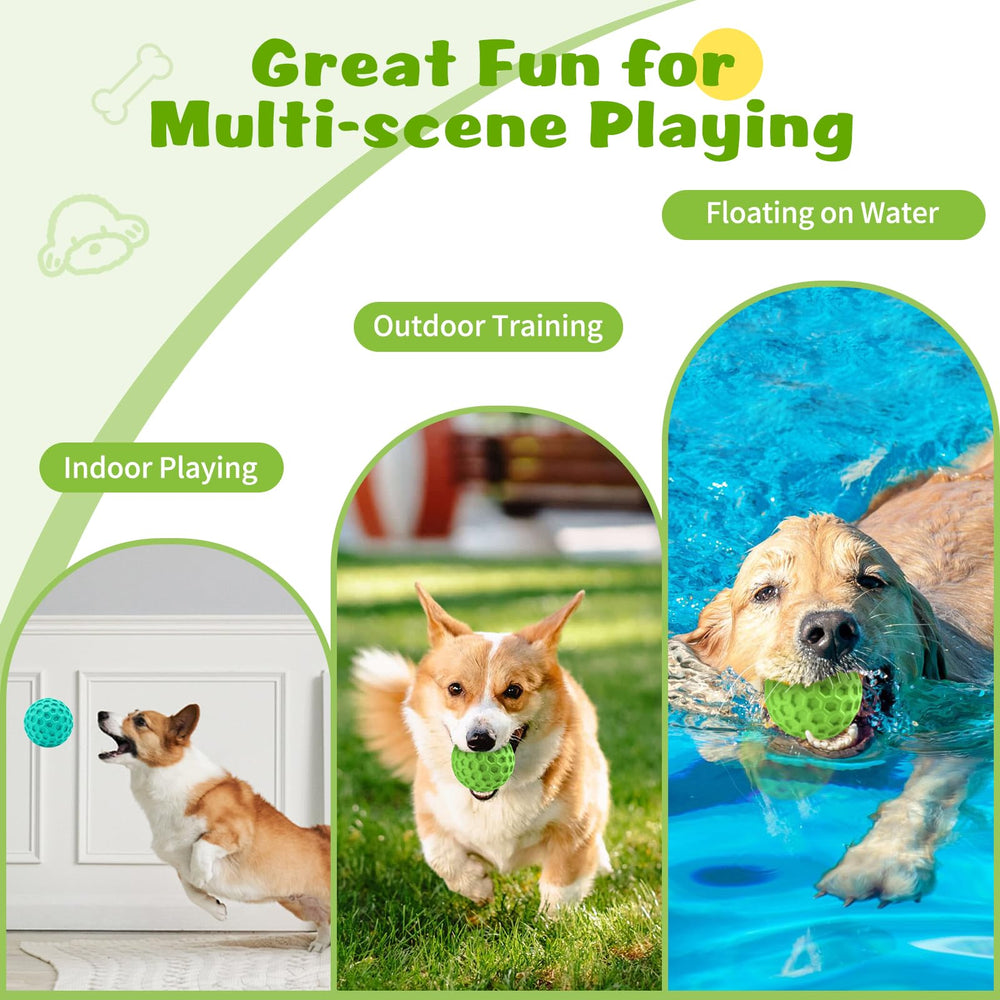 HIPPIH dog toy for indoor outdoor play and easy dishwasher-cleaning after sessions.