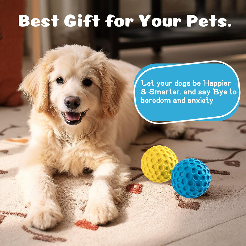 HIPPIH durable dog toy for anxiety relief through engaging chew-and-play routines.