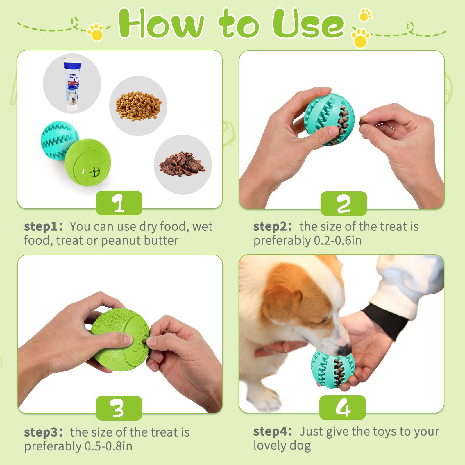 HIPPIH puzzle ball supports fetch and mental stimulation during play.
