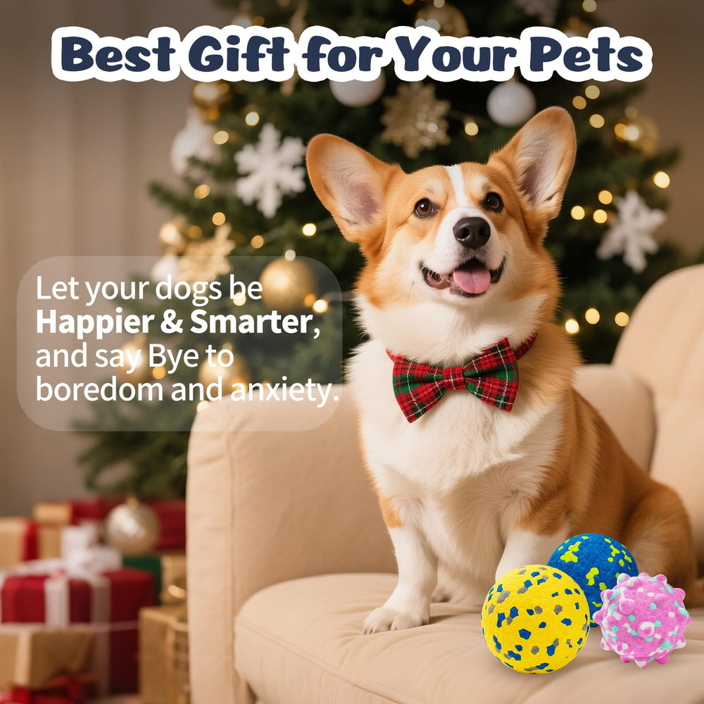 HIPPIH small medium dog fetch ball ideal for S/M breeds