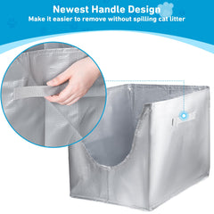 HIREGIGI Liner Type F includes convenient handle for easy lifting and disposal.