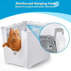 HIREGIGI Liner F is scratch-proof and leak-proof to protect your litter area.