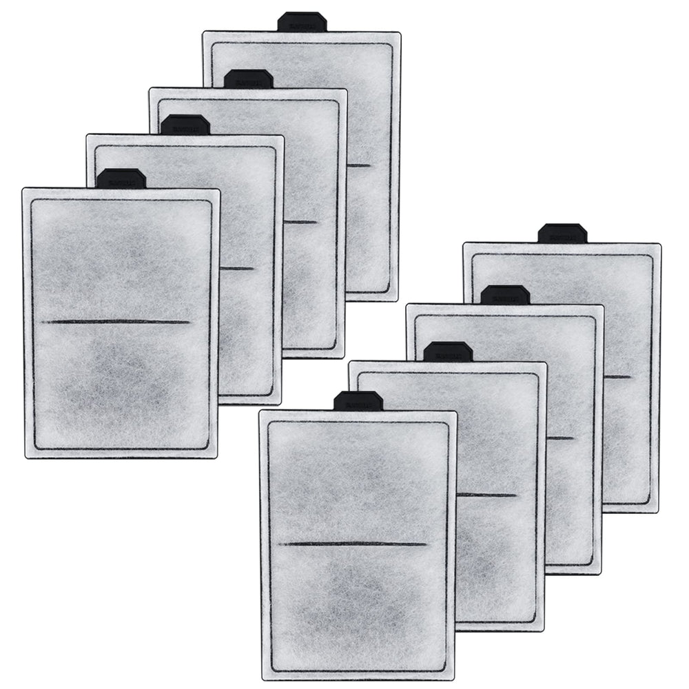 HiTauing PF-S 8-pack filter cotton for PF10 helps keep tank water clear