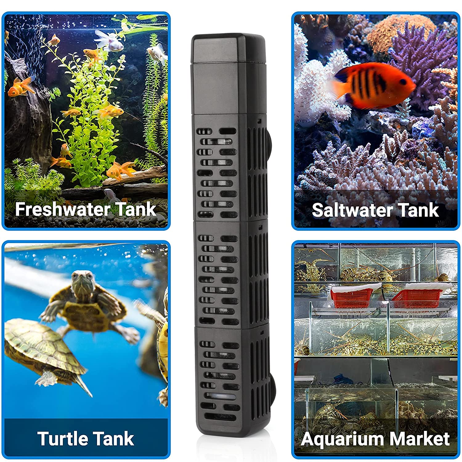 HiTauing 20-40 gallon setup keeps tropical tanks reliably warm