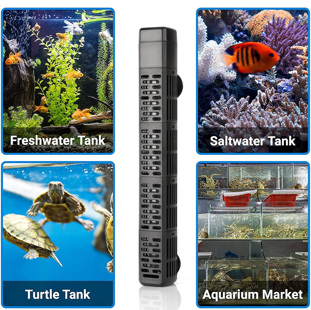 HiTauing water sensor activation stops heating when out of water for safety.