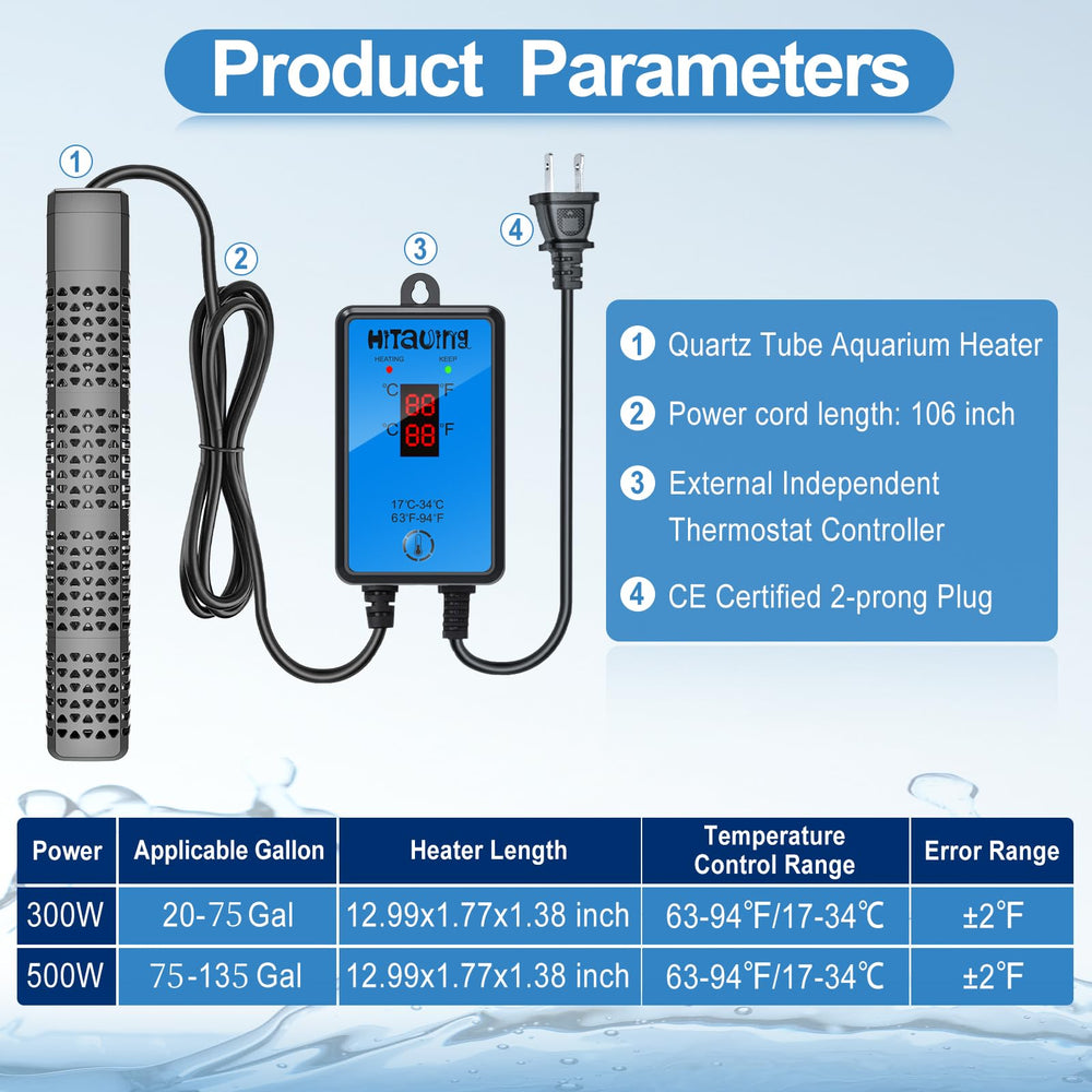 HiTauing removable housing and secure suction cups simplify installation.