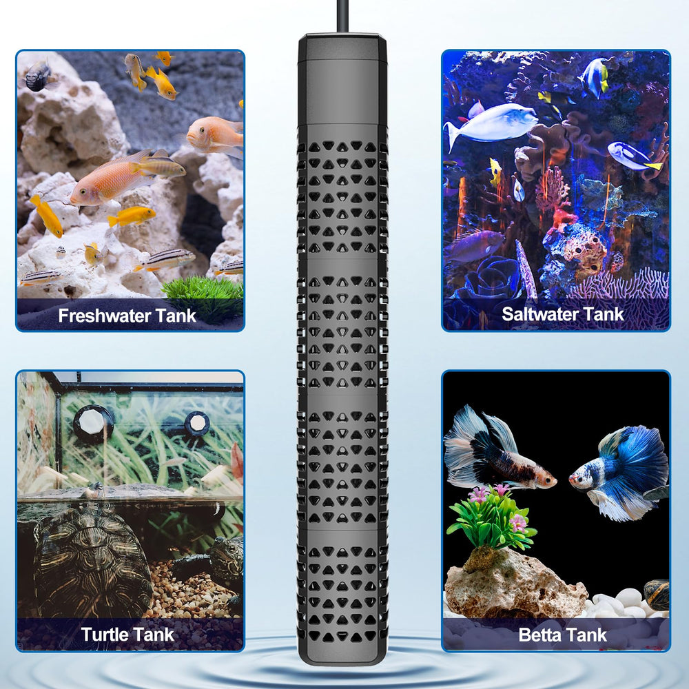 HiTauing heater with a long power cord offers flexible placement in tight setups.