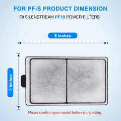 HiTauing PF-S 15-pack packaged set highlighting value and convenient PF10 replacements