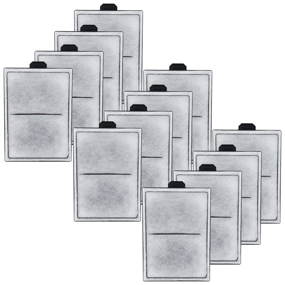 HiTauing PF-S filter cartridge 12-pack ready for routine tank maintenance and clean water.