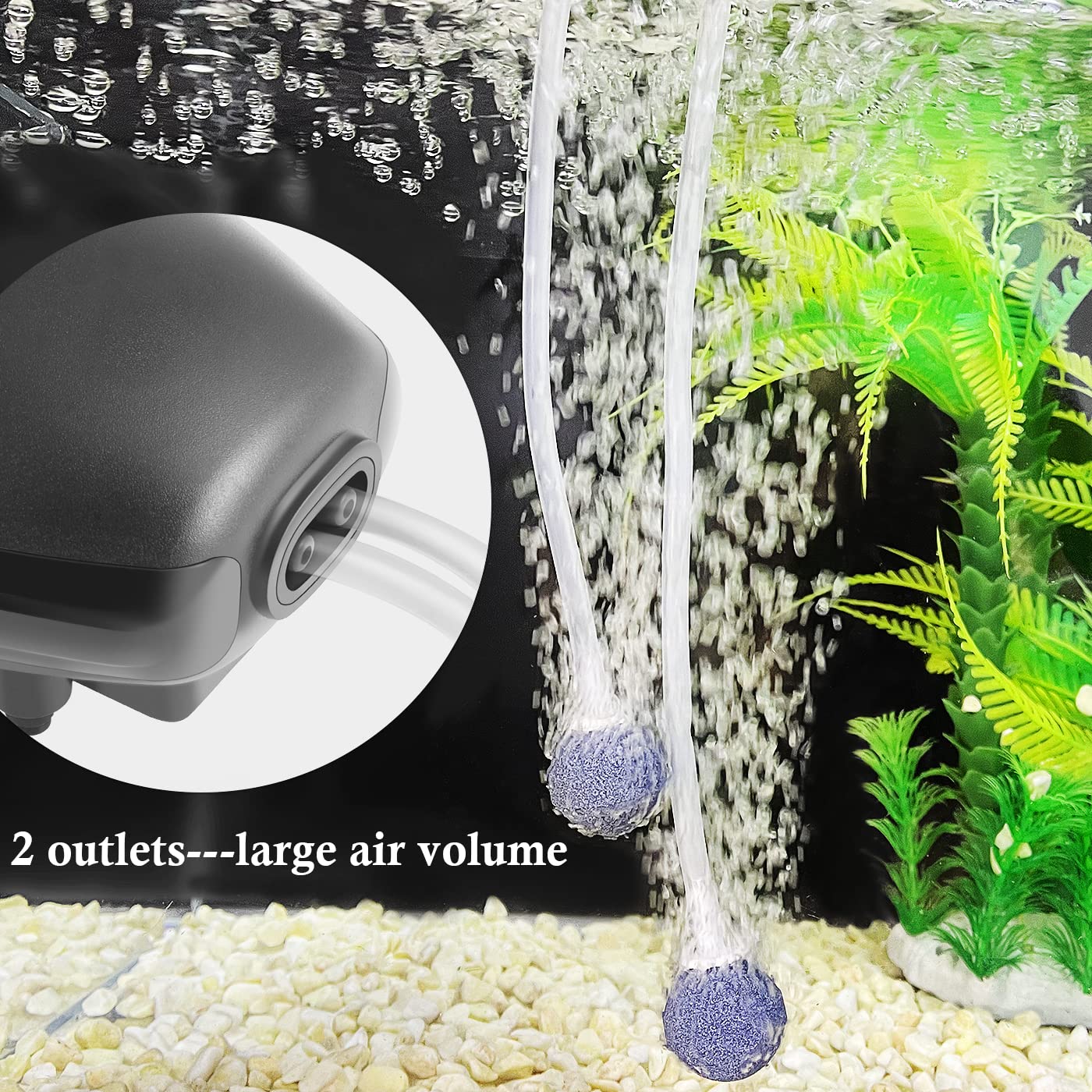 HITOP 3W durable pump with replaceable cotton for lasting operation.