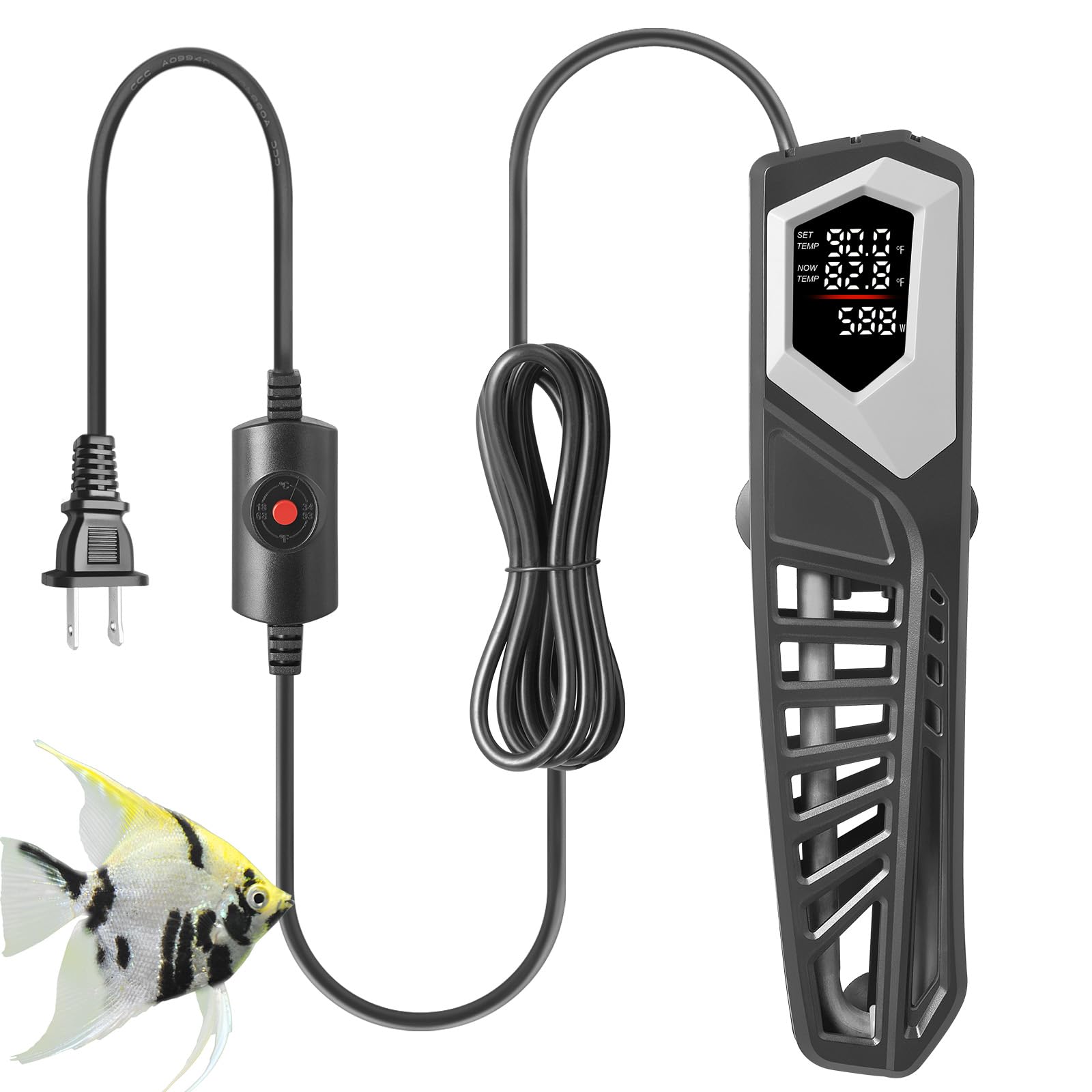 HITOP 800W titanium heater exterior controller enables precise temperature management.