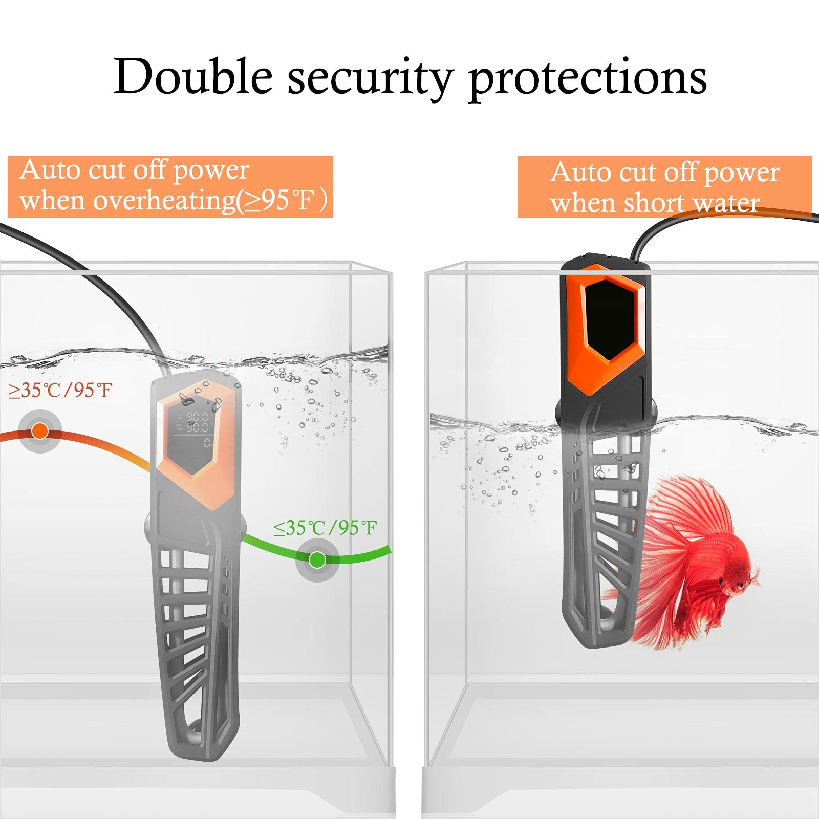 Hitop shatterproof cover enhances safety in large aquariums
