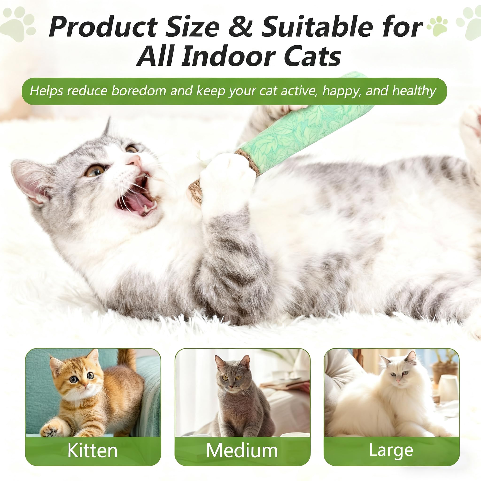 HivaolJoy indoor-play catnip toy system ideal for anxiety relief and solo play