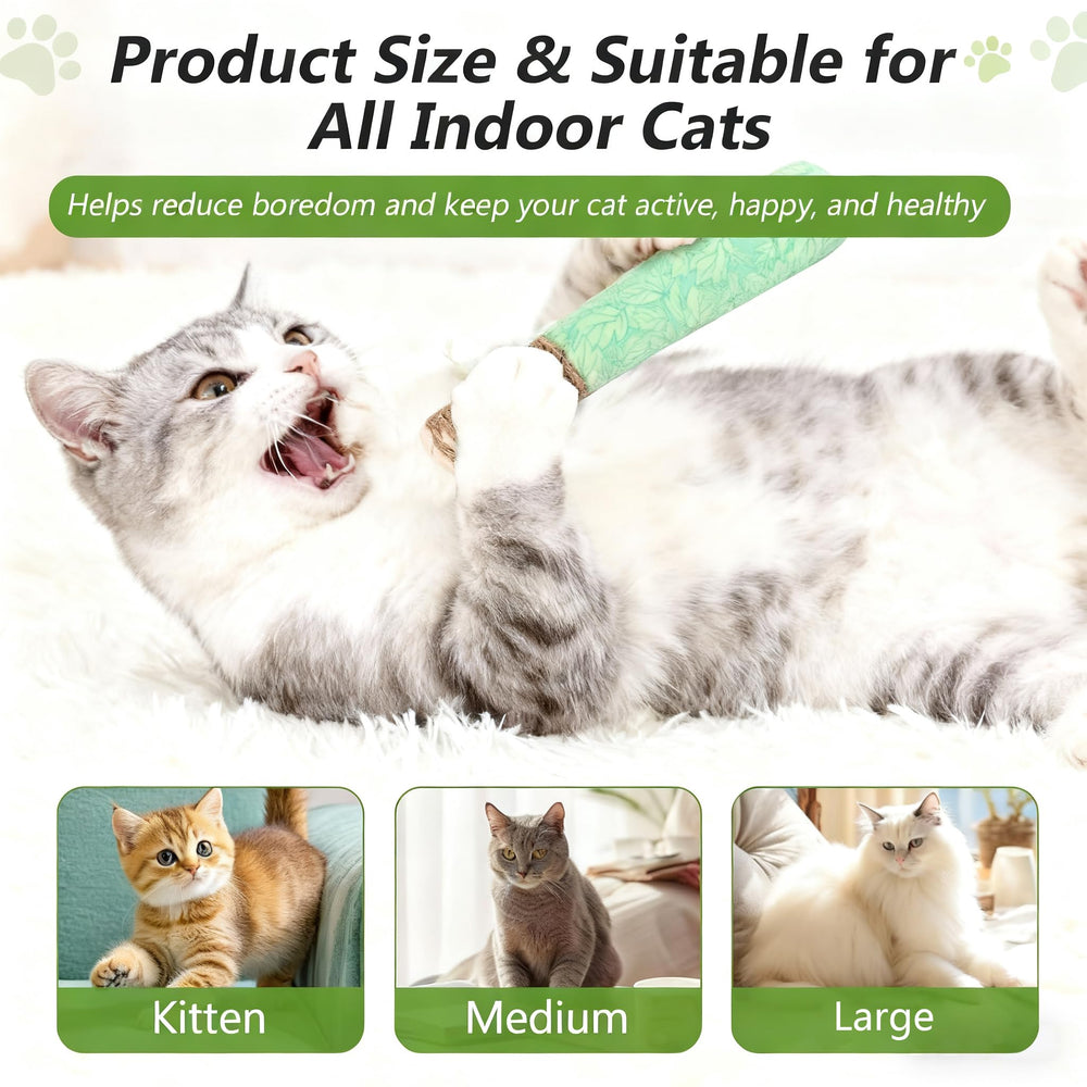 HivaolJoy indoor-play catnip toy system ideal for anxiety relief and solo play