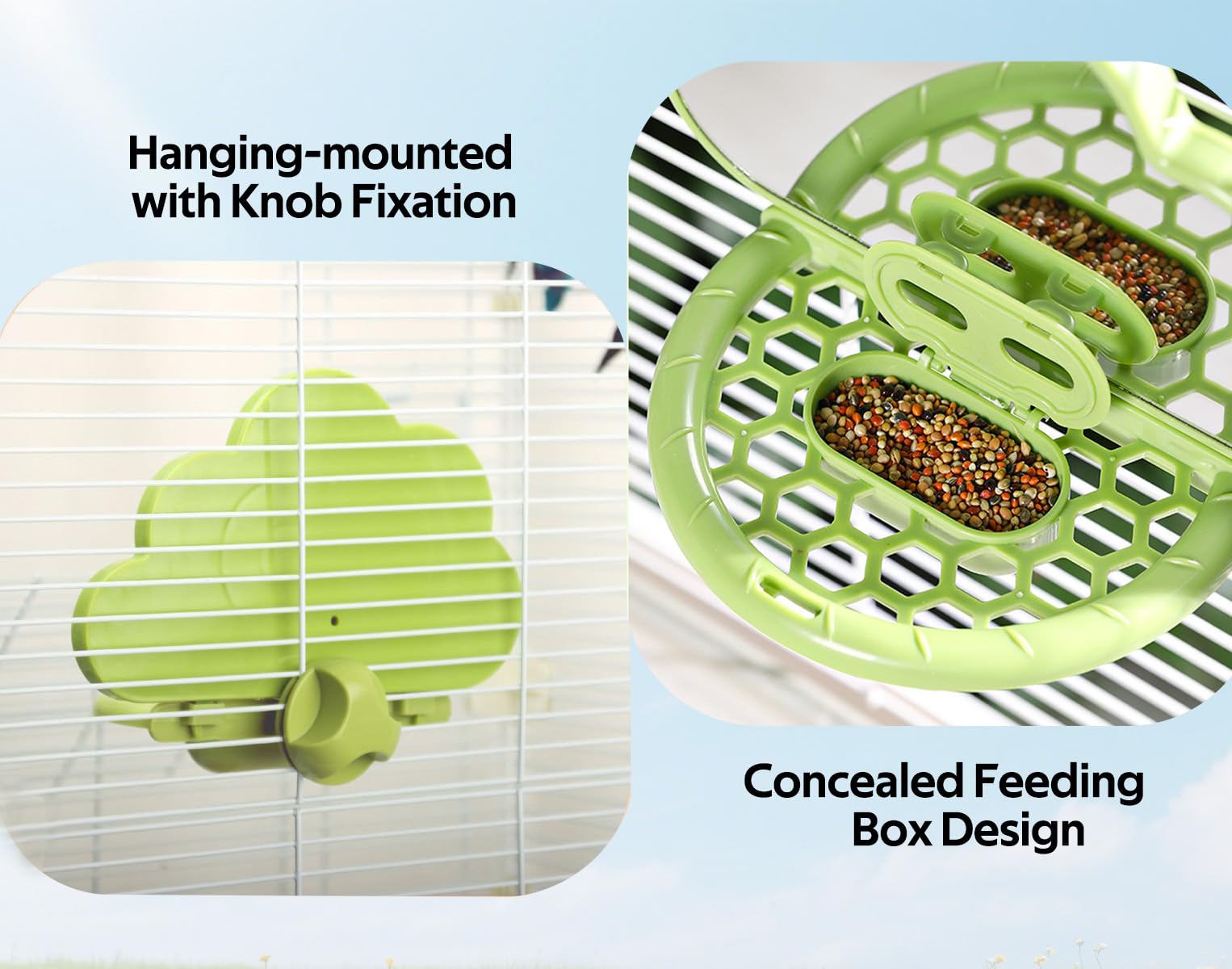 Hivovannn Bird Mirror emotional-wellbeing supports companionship and mental stimulation.