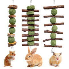Hiwzitar bunny toys chew toy; satisfies natural gnawing during playful sessions.