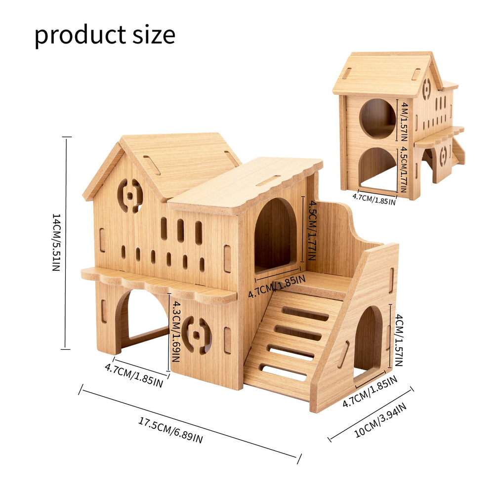 HJLSWXKQ cozy retreat supports daytime rest for dwarf hamsters