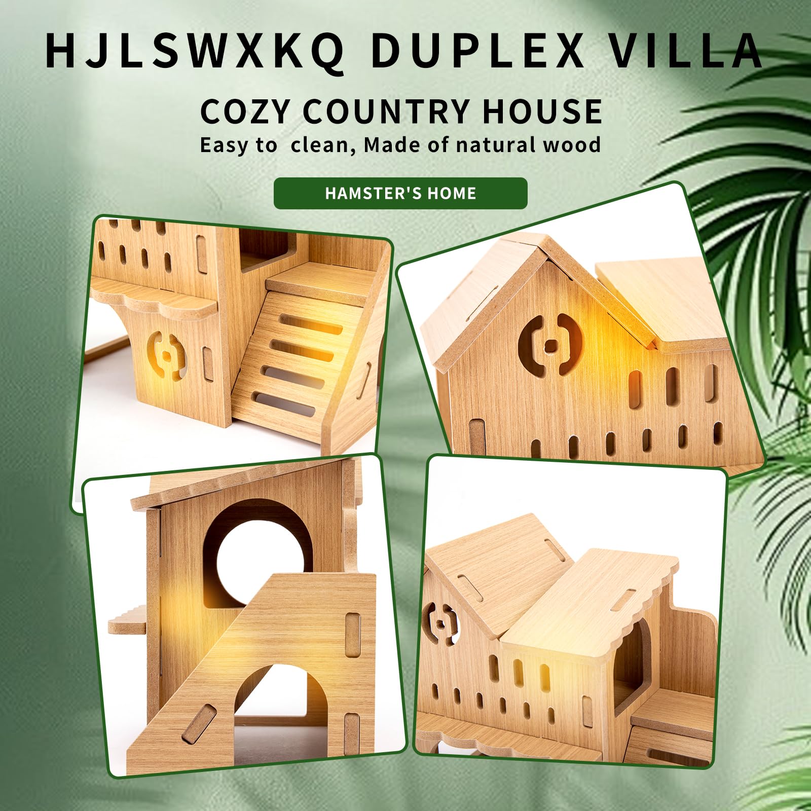 HJLSWXKQ double-decker pet house for cozy naps and play