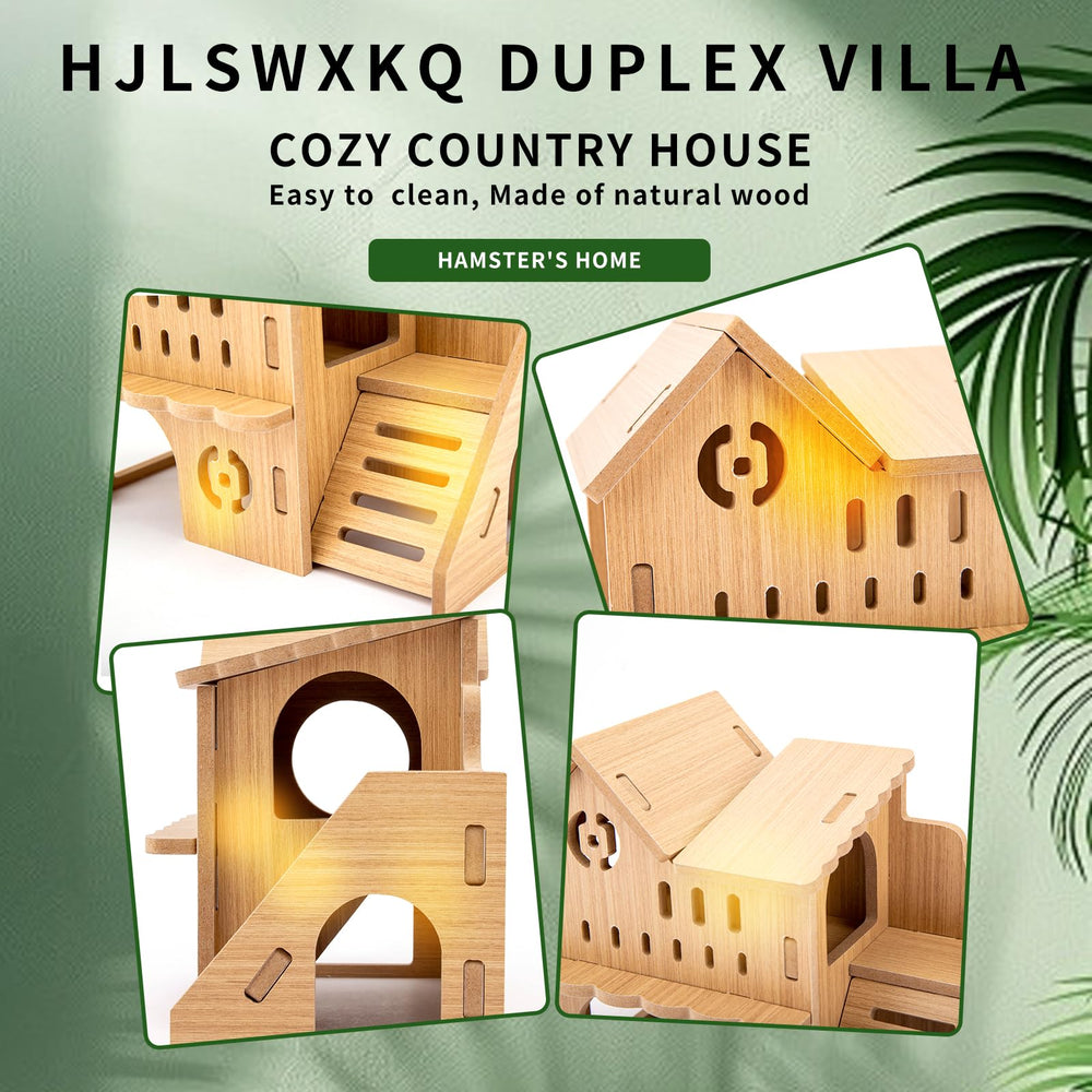 HJLSWXKQ double-decker pet house for cozy naps and play