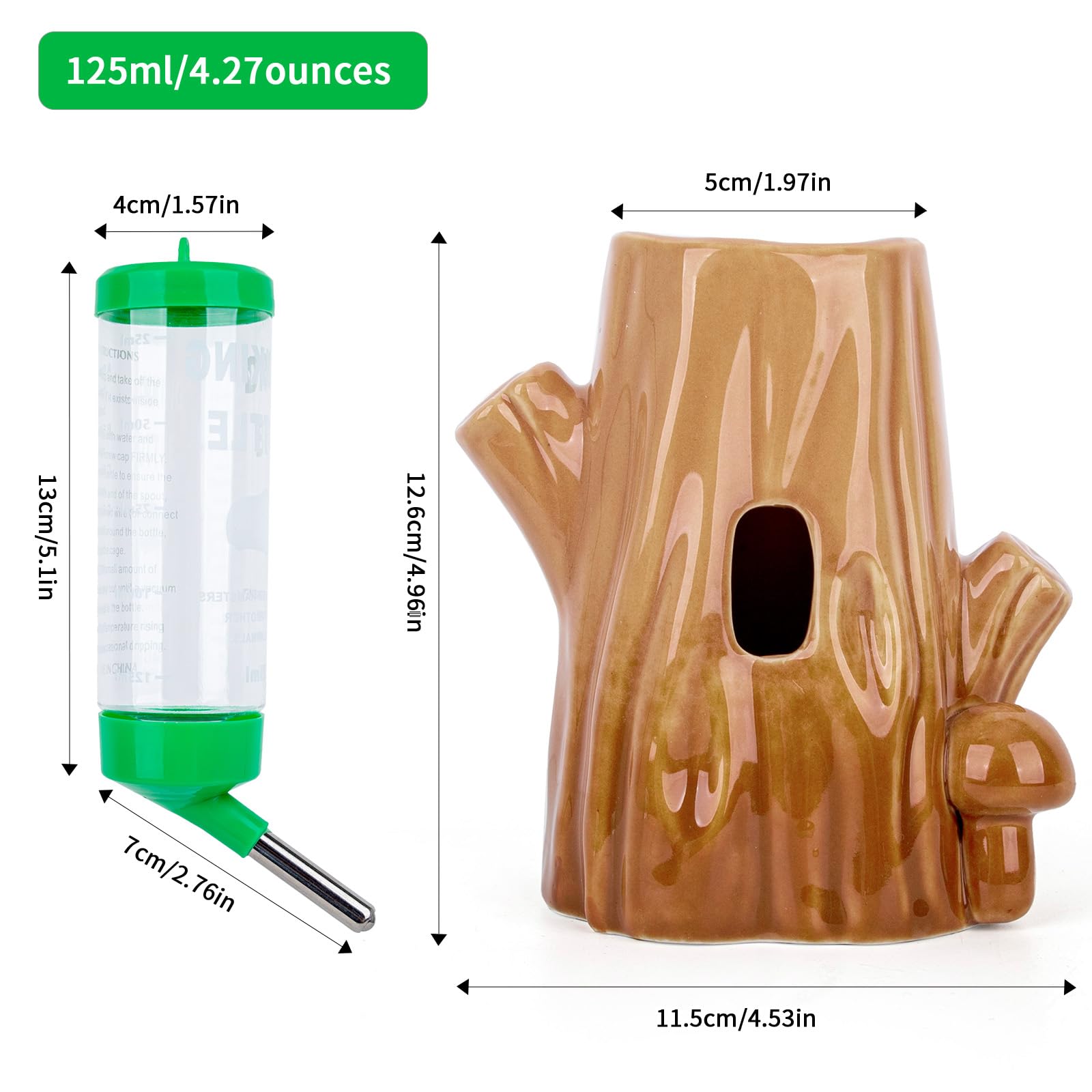 HJLSWXKQ 3mm-thick ceramic design resists chewing and cleans easily