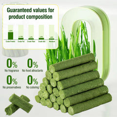 Hkpetie cat grass stick with chicken flavor appealing to cats.