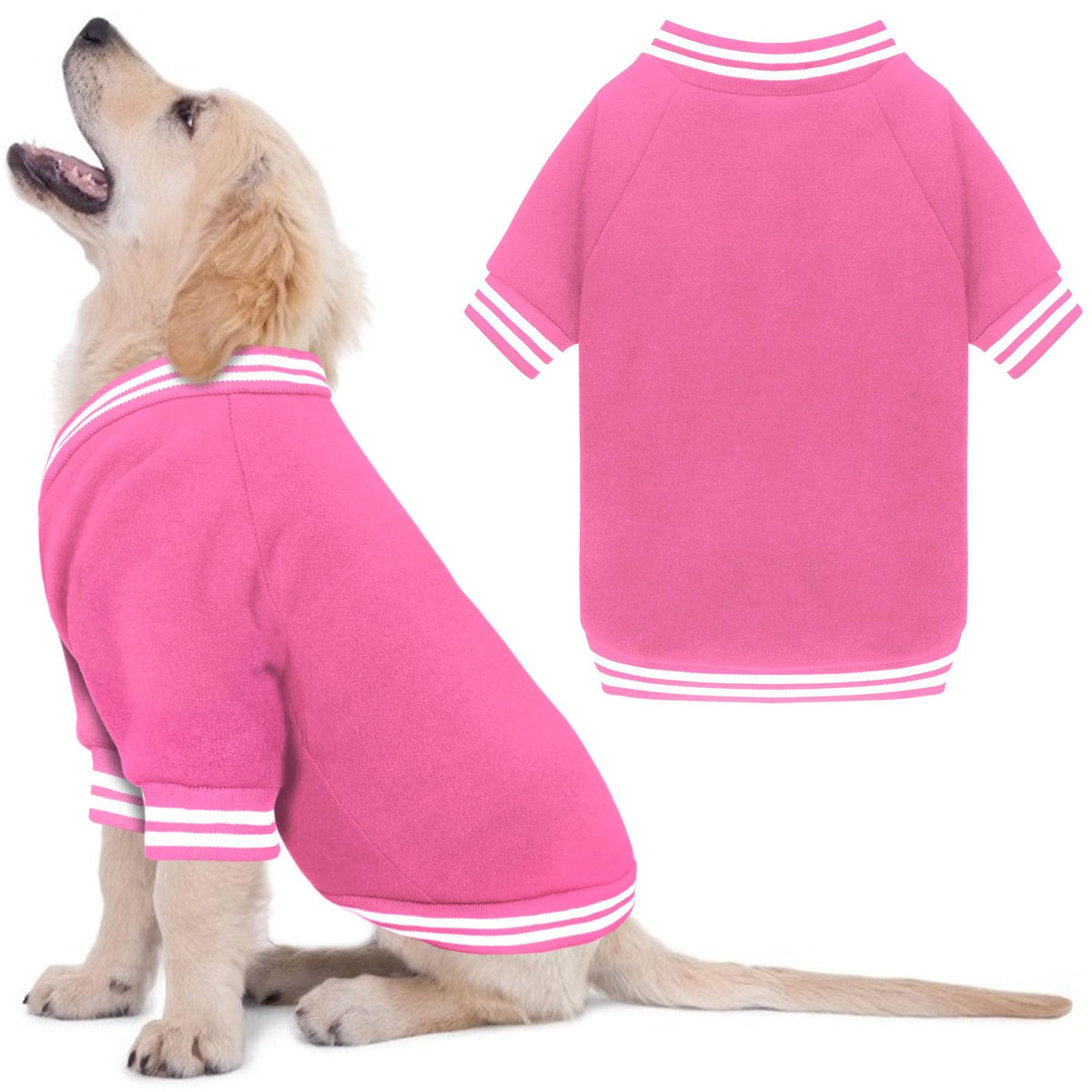 HLJ dog sweater brushed fleece closeup highlights soft warmth for chilly walks