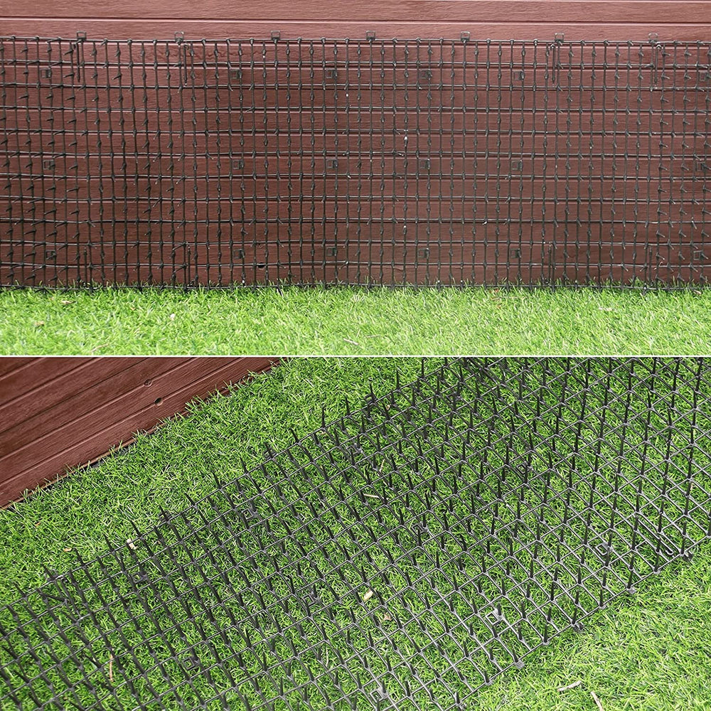 Hmdivor easy-clean scat mat cleans quickly after outdoor deterring sessions.