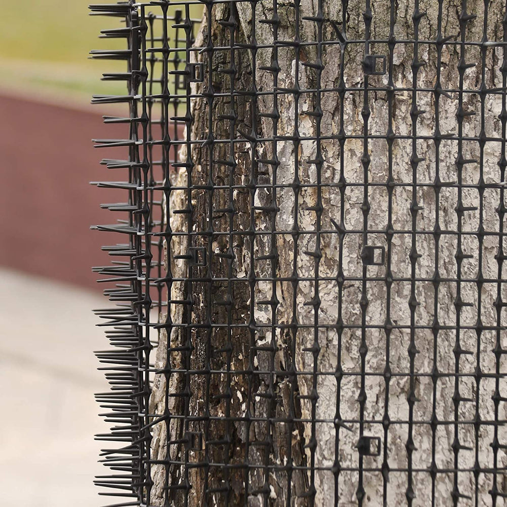 Hmdivor scat mat helps keep areas cat-free like couches and flower beds.