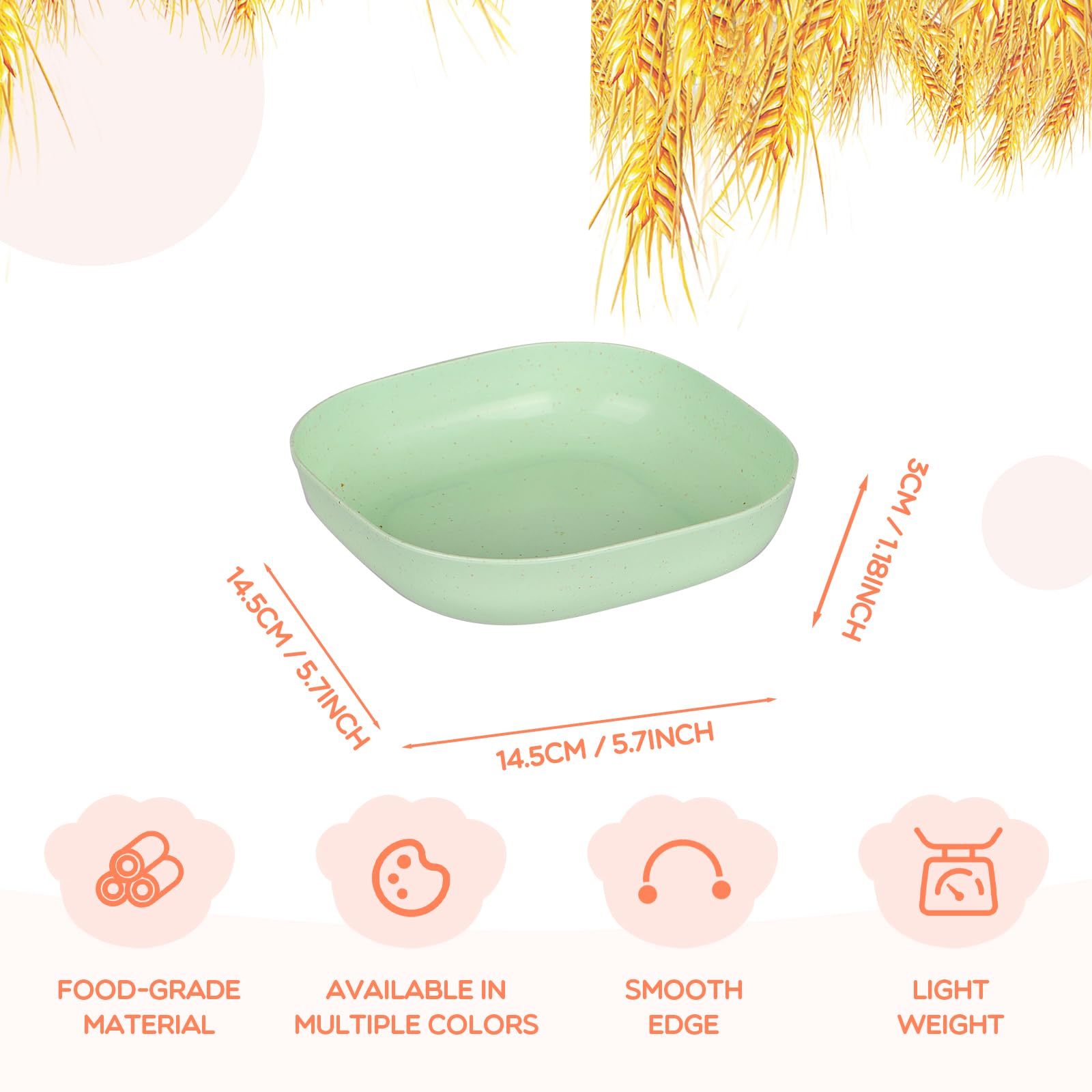 HMDZMR cat bowls with a low-profile design to reduce whisker contact during meals.