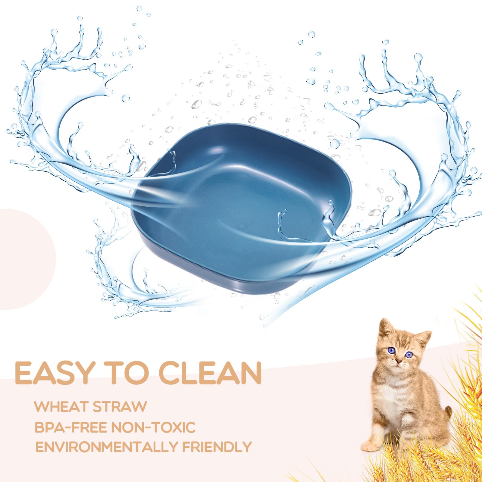 HMDZMR cat bowls 4-pack offers colorful options for pets and gifting.