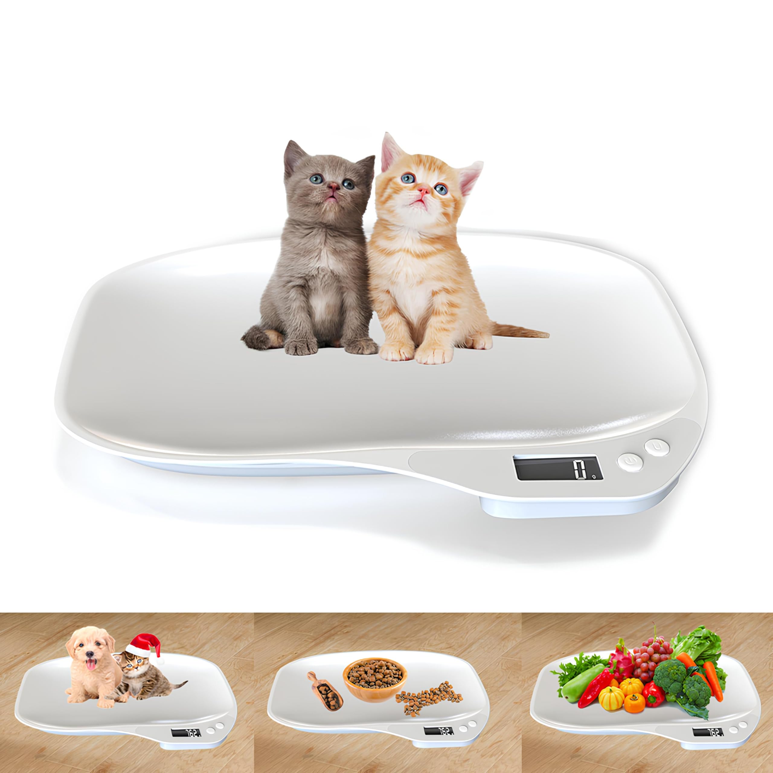 HMRCYTE small animal scale with LCD display for easy growth tracking.