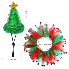 Hmxpls tutu collar costume adds playful volume for festive pet portraits