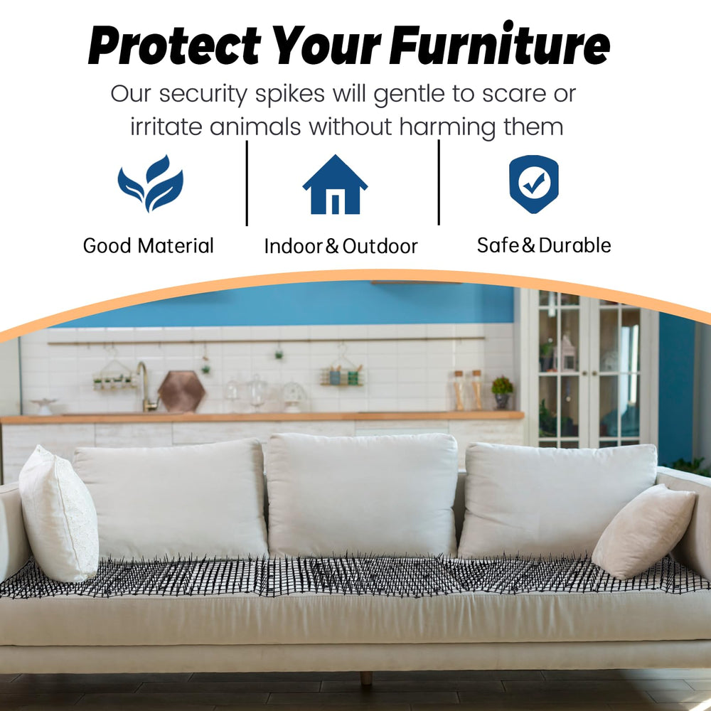 Hmyomina weather-resistant construction keeps deterrent working in sun or rain.