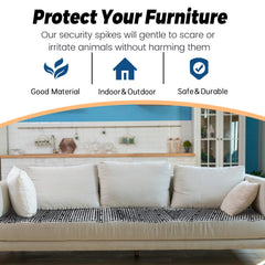 Hmyomina weather-resistant construction keeps deterrent working in sun or rain.