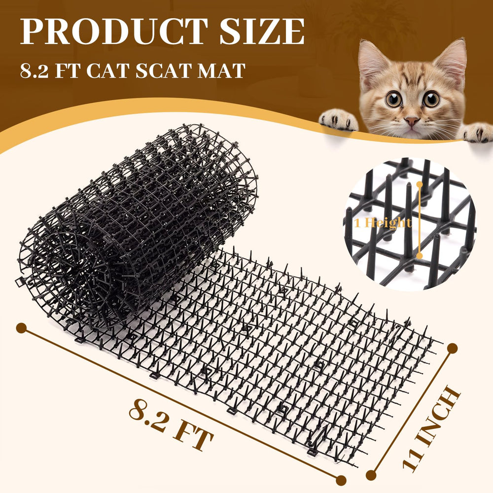 Hmyomina scat mat wrapped around a pole demonstrates versatile installation.