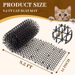 Hmyomina scat mat wrapped around a pole demonstrates versatile installation.