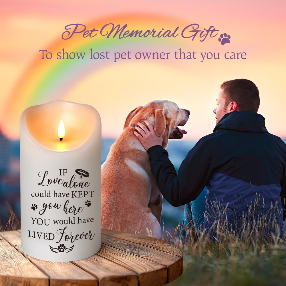 HN HAIINAA meaningful pet loss gift candle for remembrance