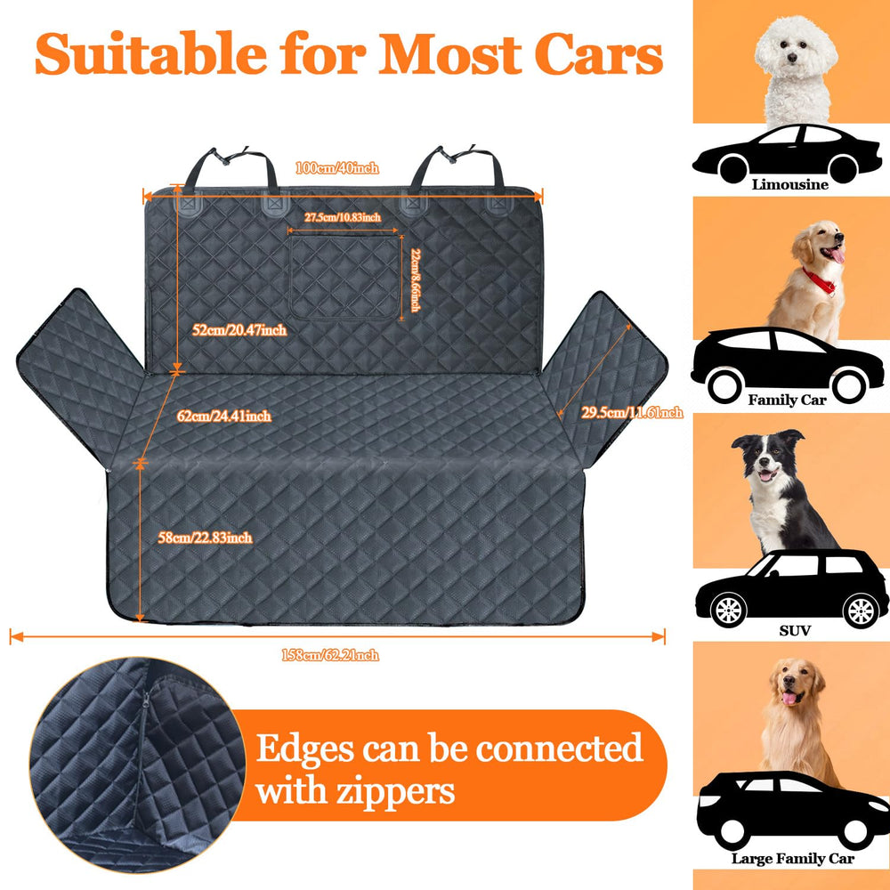 HNCPSY SUV Cargo Liner washable and wipe clean after trips