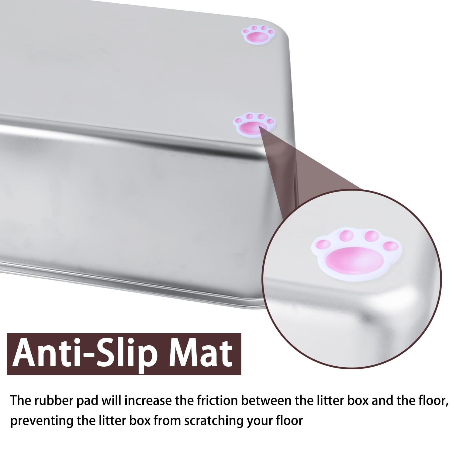 HNeekyr non-stick bottom simplifies scooping and cleaning after use.