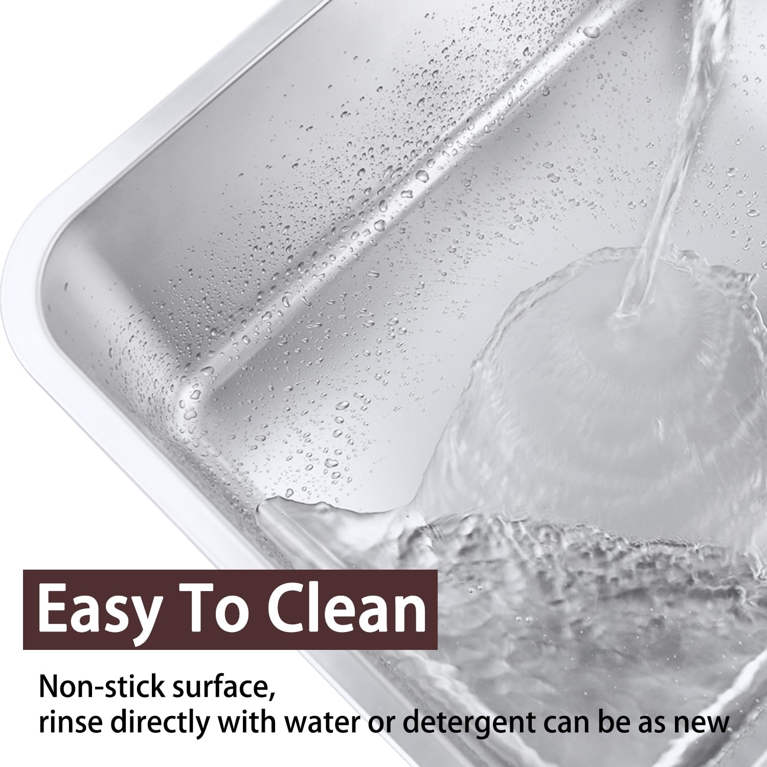 HNeekyr odorless stainless steel minimizes lingering smells during daily use.