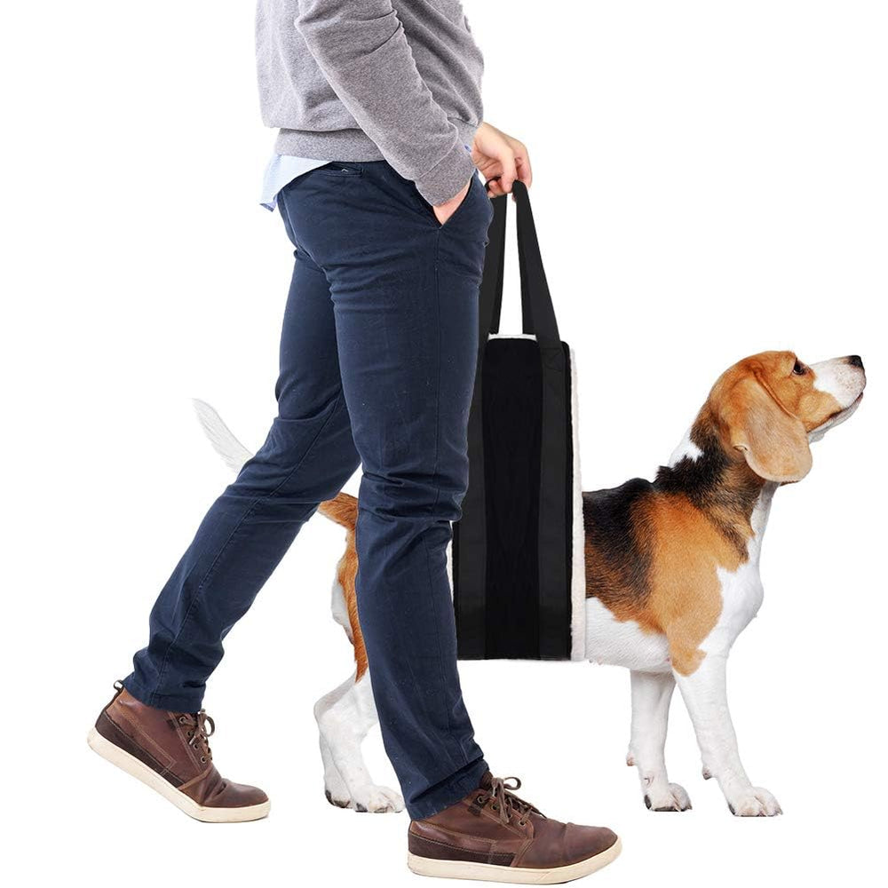 HNYG dog sling folds into portable bag for storage and travel