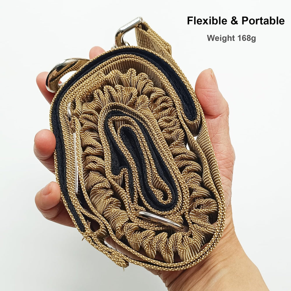 HOANAN dog leash in coyote brown for tactical style