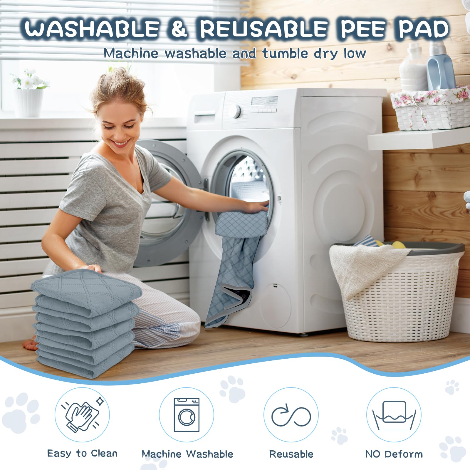 HOBBTREE 3-pack cage liners 47x24in ideal for rotation and quick cleaning