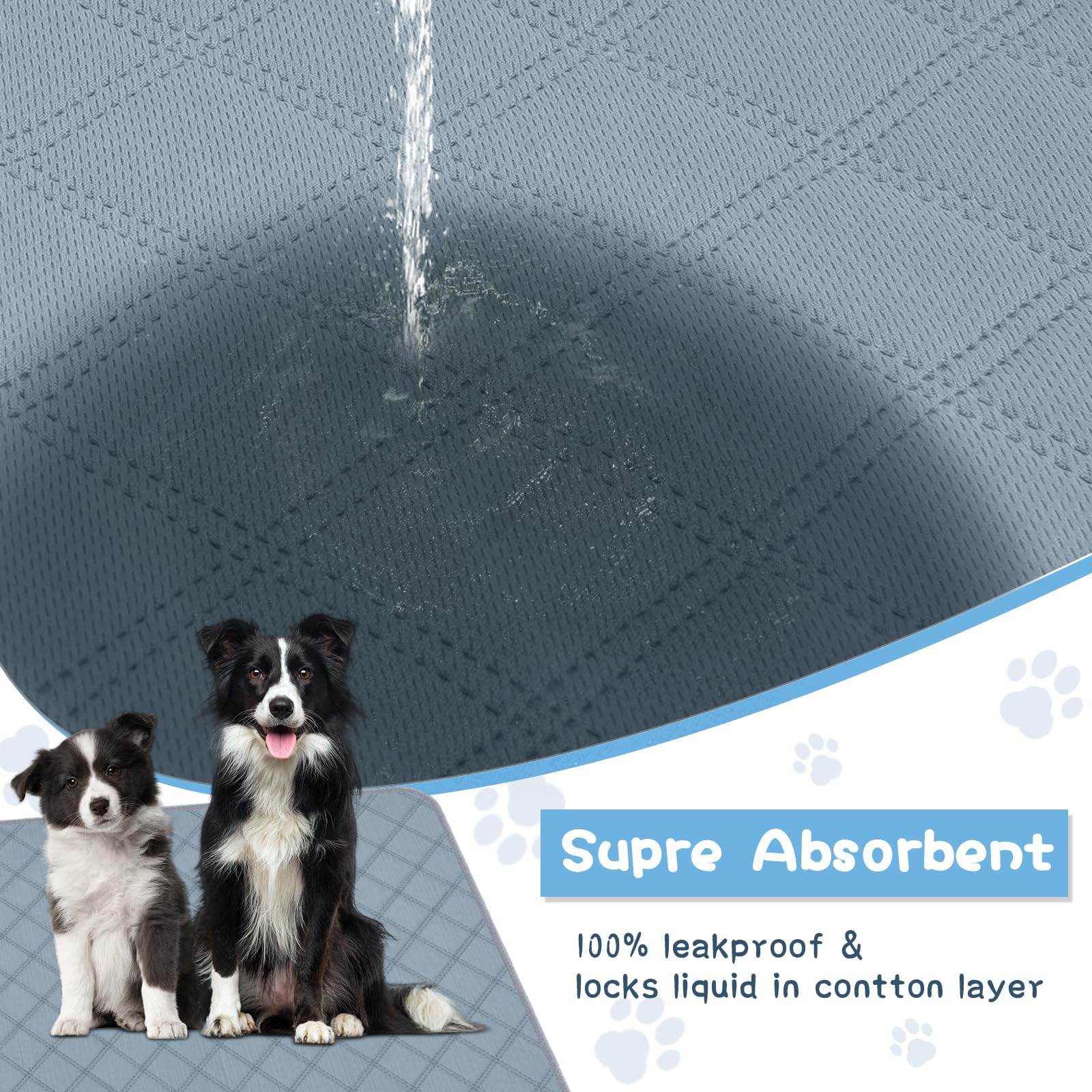 HOBBTREE guinea pig cage liner with non-slip bottom keeps mats in place