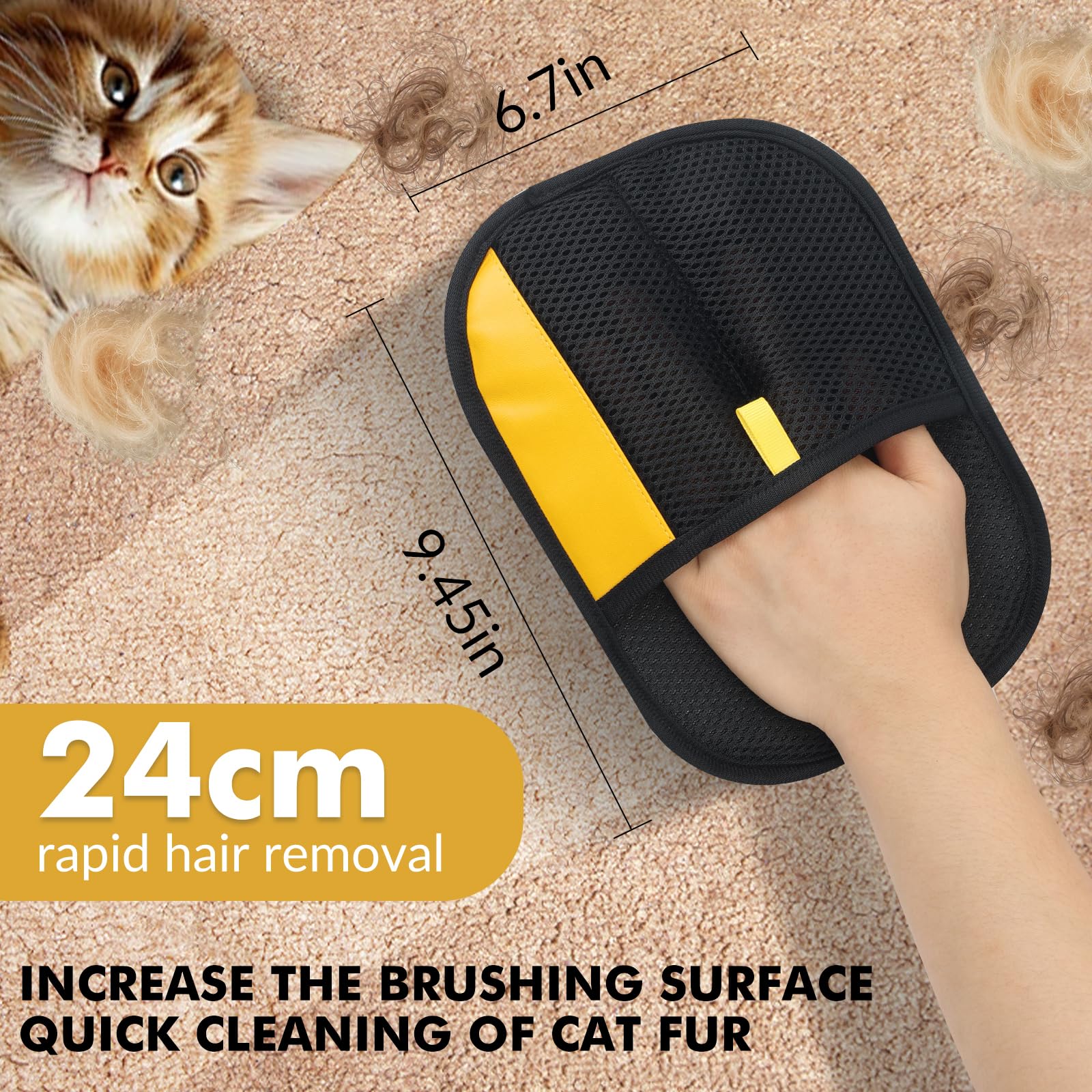hochinchow versatile use on curtains and sweaters removing pet fur