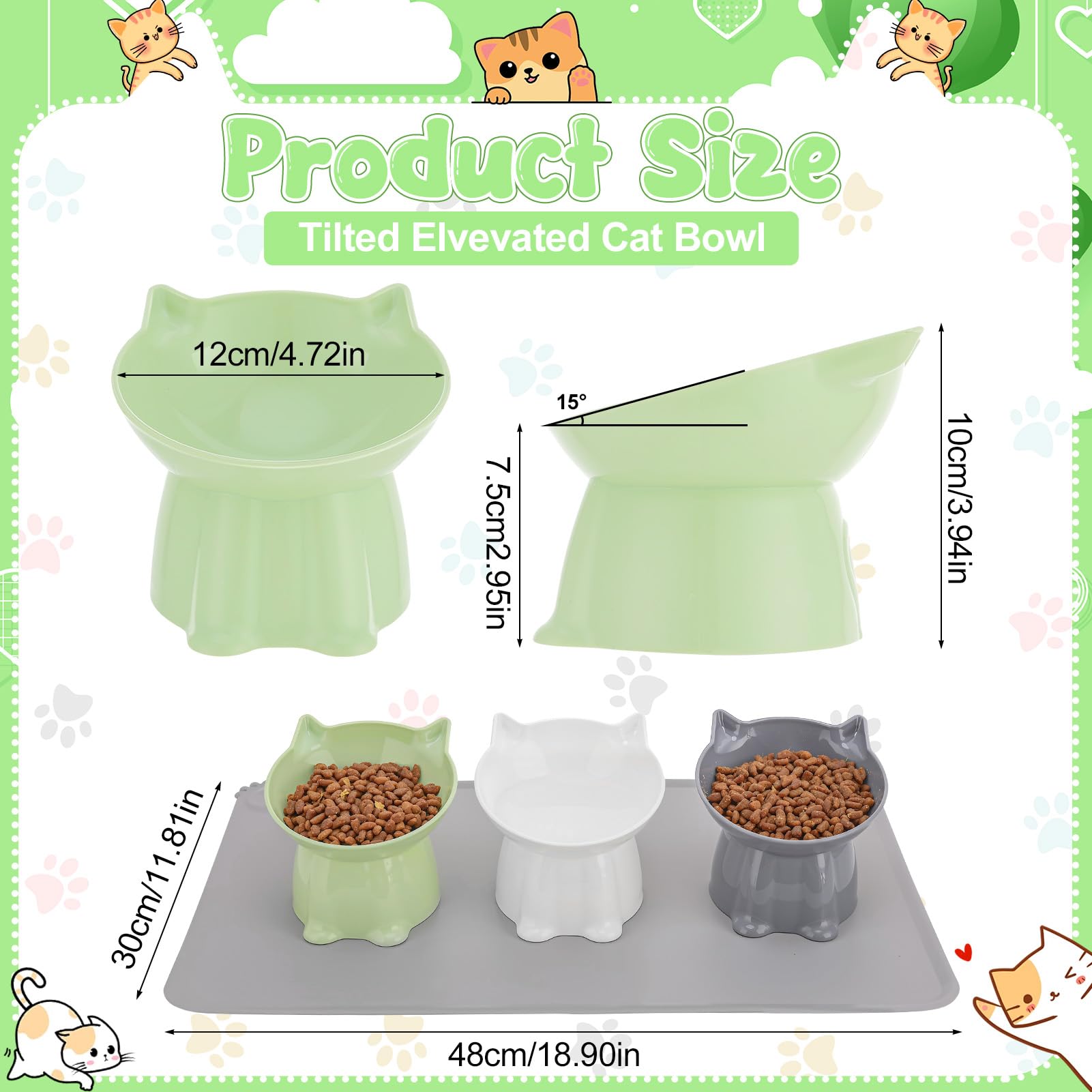 Hoemwarm silicone mat reduces sliding during meals.